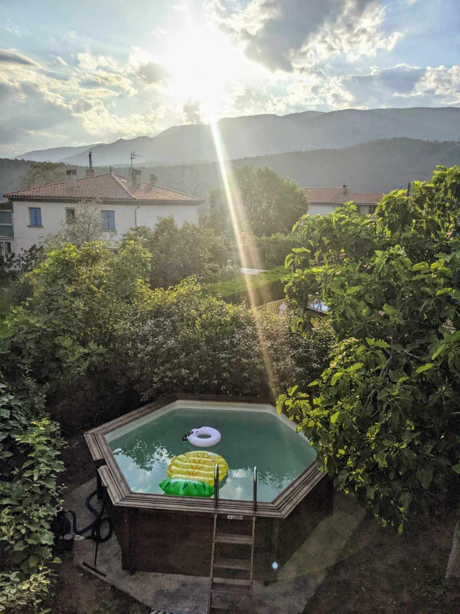 Corneilla-de-Conflent El Sola Spacieux Studio Avec Acces Jardin Et Piscine מראה חיצוני תמונה